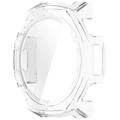 Zaščitno ohišje iz PC z zaščito zaslona iz kaljenega stekla za Amazfit T-Rex 3 Pro (44 mm) Transparent