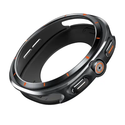 Združljivo ohišje iz kovine za Samsung 8. generacije (44 mm) - več barv Black Orange