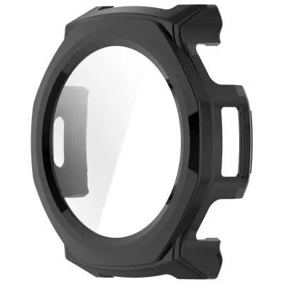 Zaščitno ohišje iz PC z zaščito zaslona iz kaljenega stekla za Amazfit T-Rex 3 Pro (44 mm) Black