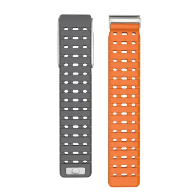Zračni magnetni silikonski pas, združljiv z Whoop 5.0 Grey Orange