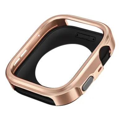 Združljivo ohišje iz kovine za Huawei Fit 4 Pro - cinkova zlitina in PC PinkGold