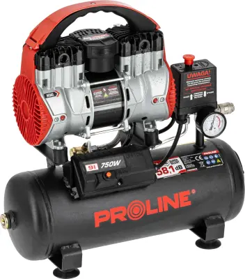 KOMPRESOR BREZOLJNI TIHI 9L