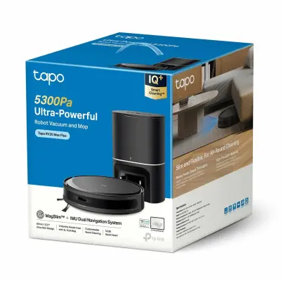 Robotski Sesalnik TP-Link Tapo RV20 Max Plus z Sesalno Močjo 5300 Pa
