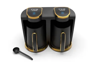 Turška kavna naprava Inca IKM-02 črno-zlata