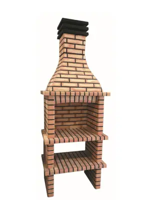 žar BRICK - 91x57x245 cm