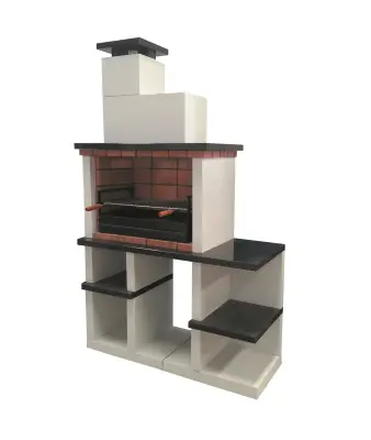 žar MAXI - 128,5x55x210 cm