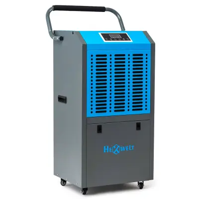 Industrijski razvlaževalec zraka Hexwelt HW-138L – 138 L/dan, kompresorski, 900 m³/h