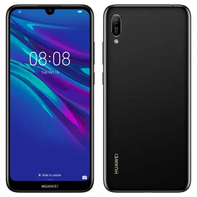 Obnovljeno - znaki rabe - Ecofone Y6 (2019) 4G crn 32 GB 2 GB ram dual sim