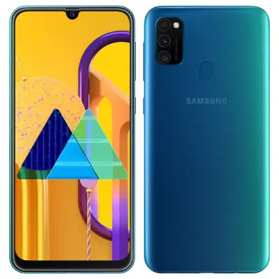 Obnovljeno - znaki rabe - Ecofone Galaxy M30s moder 64 GB 4 GB ram