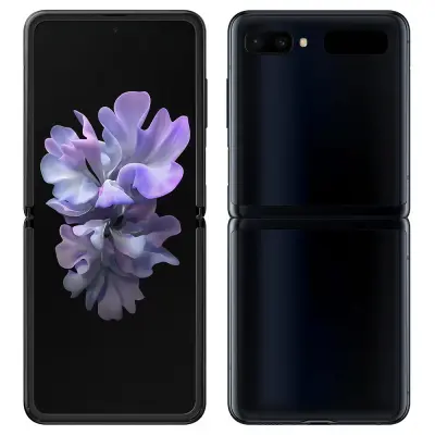 Obnovljeno - znaki rabe - Ecofone Galaxy Z Flip 5G crn 256 GB 8 GB ram