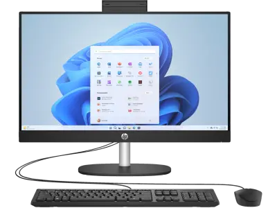 Odprta emb - Računalnik HP All-in-One 24-cr0041na | AMD Ryzen 7000s series / AMD Ryzen™ 3 / RAM 8 GB / SSD Disk