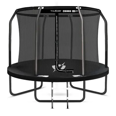Trampolin vrtni – 305 cm, z notranjo varnostno mrežo, lestev, komplet THUNDER® ELITE 10FT