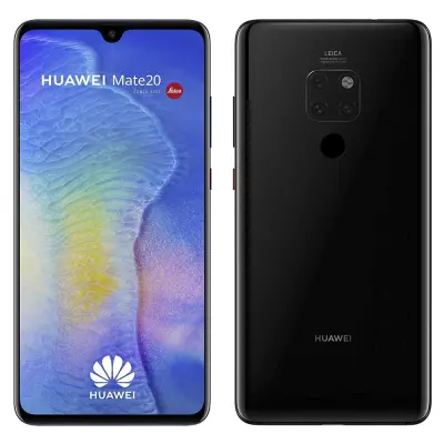 Obnovljeno - znaki rabe - Ecofone Mate 20 4G crn 128 GB 4 GB ram