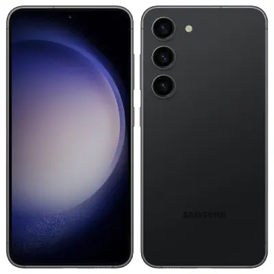 Obnovljeno - znaki rabe - Ecofone Galaxy S23 crn 128 GB 8 GB ram dual sim