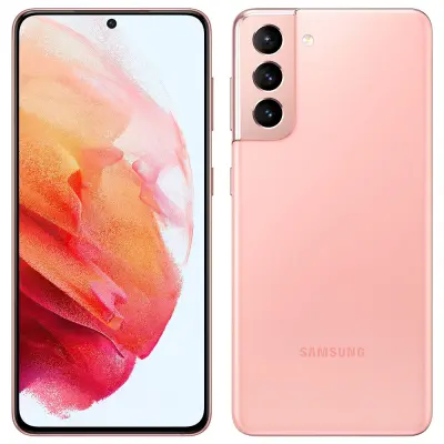 Obnovljeno - znaki rabe - Ecofone Galaxy S21 5G roza 128 GB 8 GB ram