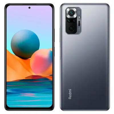 Obnovljeno - znaki rabe - Ecofone Redmi Note 10 Pro siv 128 GB 6 GB ram