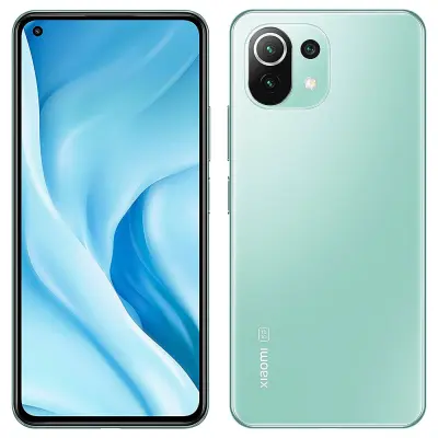 Obnovljeno - znaki rabe - Ecofone Mi 11 Lite 5G zelen 128 GB 8 GB ram