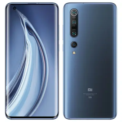 Obnovljeno - znaki rabe - Ecofone Mi 10 Pro 5G siv 256 GB 8 GB ram