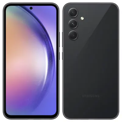 Obnovljeno - znaki rabe - Ecofone Galaxy A54 5G crn 128 GB 8 GB ram dual