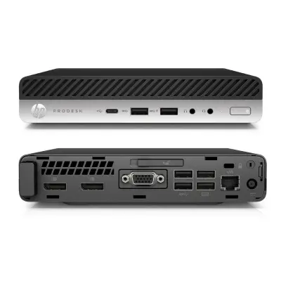 Obnovljeno - znaki rabe - Obnovljen računalnik HP Prodesk 600 G3 DM, i5-6500T, 8GB, 256GB SSD, Windows 10 Pro