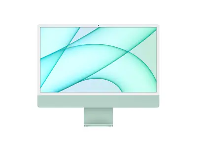 Obnovljeno - znaki rabe - iMac 24'' 2021 - Apple M1 - 3,2 Ghz - 16 Gb - 256 Gb SSD - Green - Apple GPU