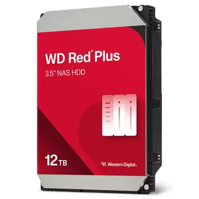 WD 12TB Red Plus 3,5" SATA 6Gb/s 7200rpm 512MB HDD disk
