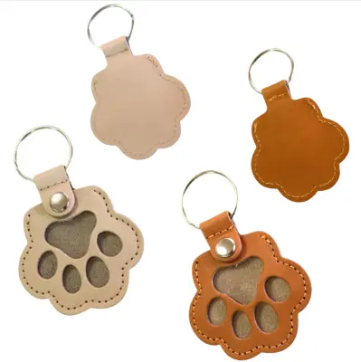 Spominska verižica za hišne ljubljenčke s prostorom za odtis tačke, 2 kosa