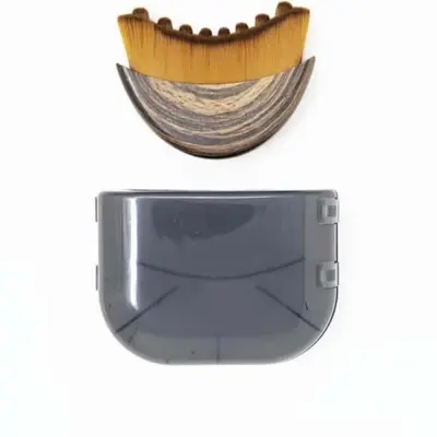 Limfna Konturna Krtača - Krtača za Nego Obraza s Pokrovom za Nežno Masažo