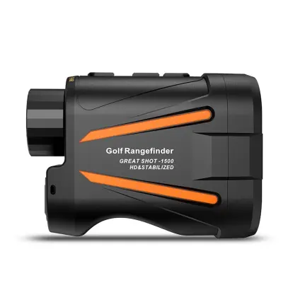 Laserski daljinomer z natančnostjo 1800 m, 6-kratnim optičnim zoomom Black