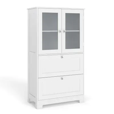 Kopalniška omarica z 2 predali - Samostojna kopalniška omarica