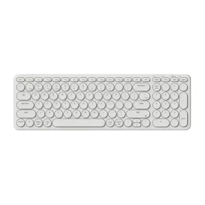 Keychron B4 Pro / Ultra Tanka Brezžična Tipkovnica / Slonokoščena Bela / B4P-K8