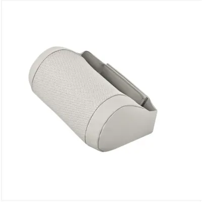 Avtomobilski Vratni Vzglavnik s Spominsko Peno za Udobno Podporo Glavi in Vratu White