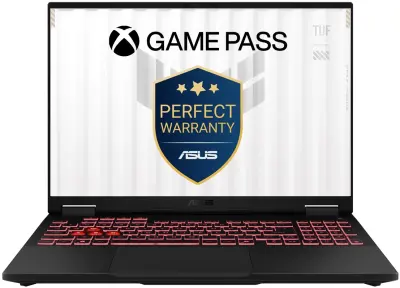 Prenosnik ASUS TUF, Ryzen 7 260, 40,6 cm (16"), 32 GB RAM, 1 TB SSD, RTX 5050, DOS (FA608UH-RV010)