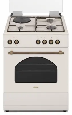 Kombinirani štedilnik SIMFER 6413 SGRBJ, rustikalni