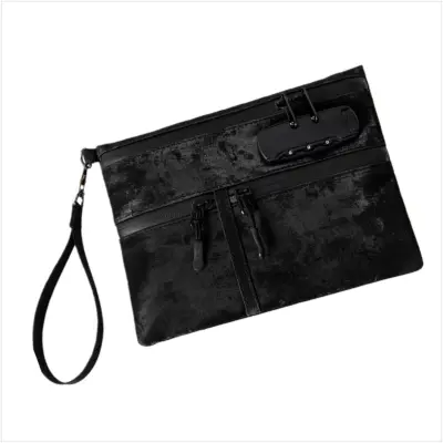 Večnamenska majhna torba s kombinacijsko ključavnico - zavarujte svoje potrebščine Black