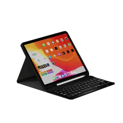 Črna Bluetooth Tipkovnica Ovitek za Lenovo M10 (2nd) X306F