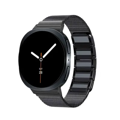 Združljiv z Samsung Watch8/8 Classic magnetni jekleni pašček - več barv Black