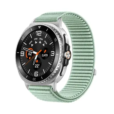 Združljiv z Samsung Galaxy Watch 8/8 Classic Wilderness Mountain najlonskim paškom Green