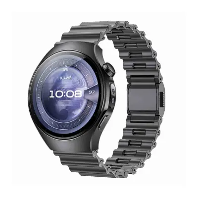 Združljiv s Huawei Watch 5/GT6/GT5/Pro/4, Samsung: Kovinski pašček z magnetno zaponko Ocean 22 mm Grey