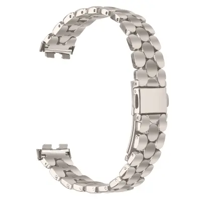 Združljiv z Huawei Band 8/9/10: Eleganten jeklen biserni zapestnica Starlight