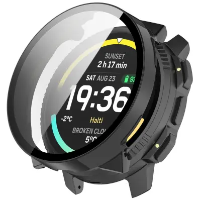 Zaščitno ohišje, združljivo s Suunto Vertical 2, PC kaljeno steklo Black