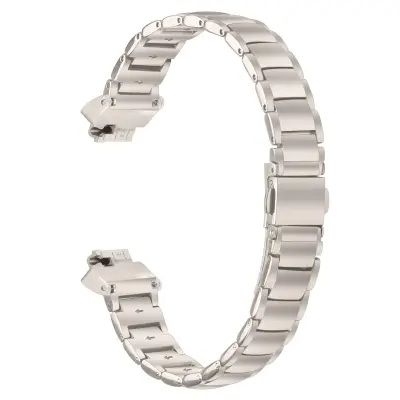Združljiv s Fitbit Inspire/Inspire HR/Inspire 2 kovinski pašček iz nerjavečega jekla Starlight