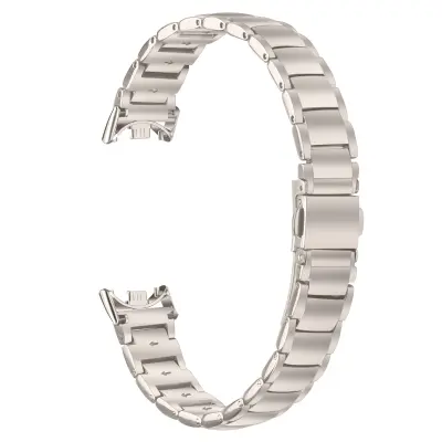 Eleganten pašček iz nerjavečega jekla, združljiv z Xiaomi Band 8/9/10 Starlight