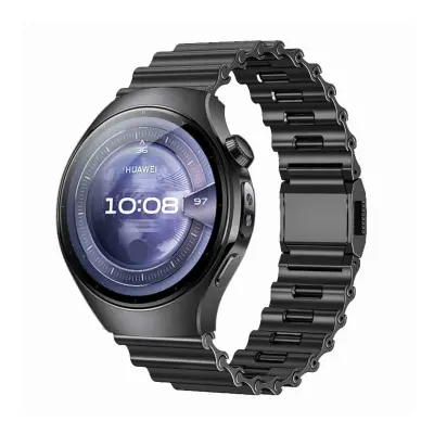 Združljiv s Huawei Watch 5/GT6/GT5/Pro/4, Samsung: Kovinski pašček z magnetno zaponko Ocean 22 mm Black