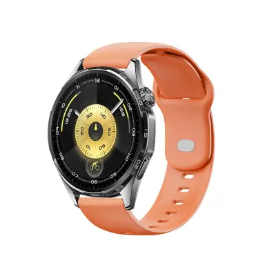Združljiv s Huawei GT6 Pro & GT5 22mm fluoroelastomer pašček - več barv Orange