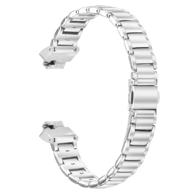 Združljiv s Fitbit Inspire/Inspire HR/Inspire 2 kovinski pašček iz nerjavečega jekla Silver