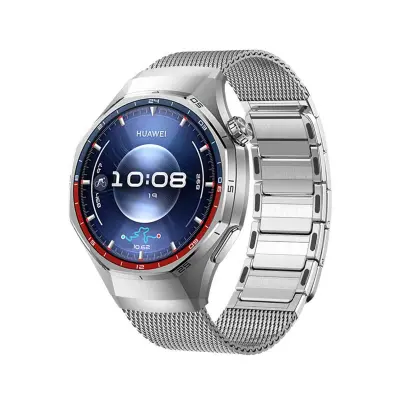 Združljiv magnetni pas iz nerjavečega jekla za Huawei GT6 Pro Titanium