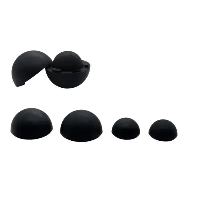 Mini Stojalo za Prenosnik, Prenosne Silikonske Noge za Prenosnik - Paket 4 Black