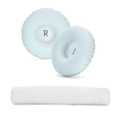 Združljiv nadomestni set ušesnih blazinic in naglavnega traku za JBL Tune 600/660/670 White