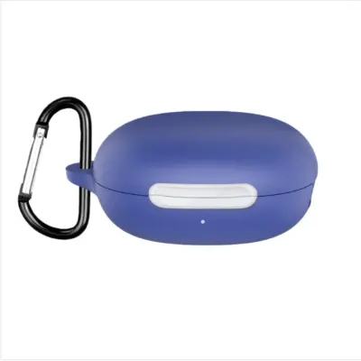 Združljivo s QCY AilyBuds E20 - Silikonsko zaščitno ohišje, odporno na udarce in prah DarkBlue